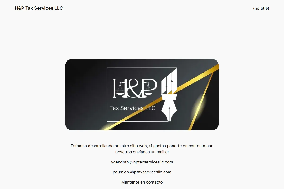 HP Tax Services — Tax & immigration